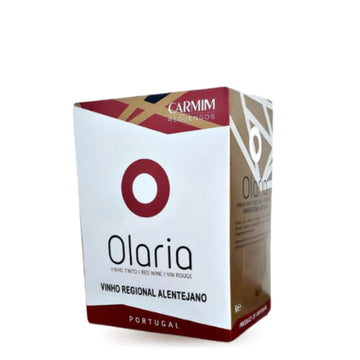 Vinho Tinto Seco Portugues Alentejo Olaria Castelao/aragonez/trincadeira 2018 Bag In Box 4.5 Litros Carmim